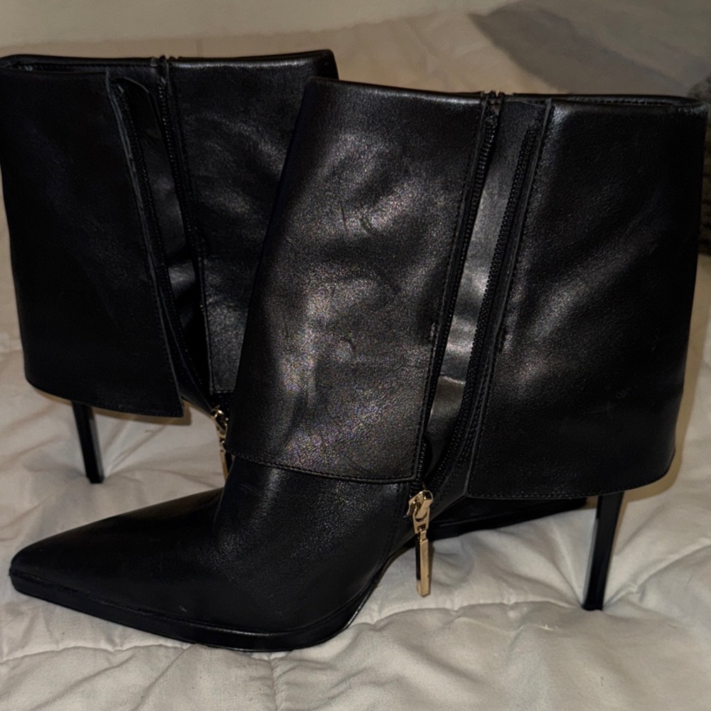 Steve Madden Black Stiletto Boots NWOT - Picture 5 of 5